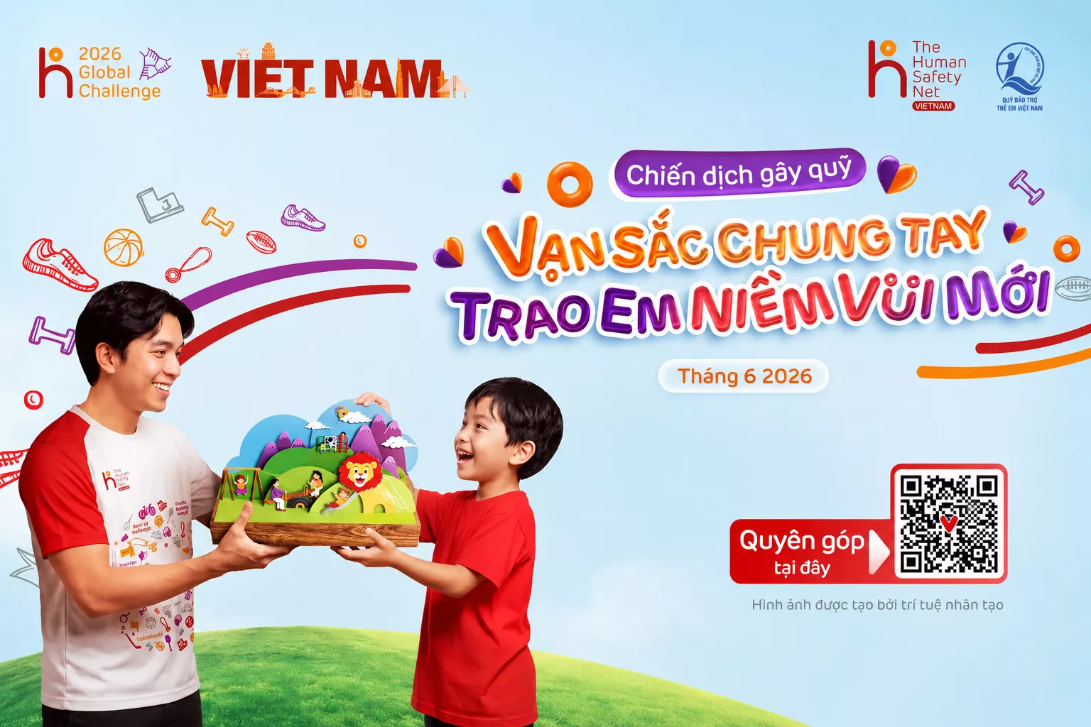 Thử Thách Toàn Cầu 2026 Tại Gia Lai | Generali Gia Lai Đồng Hành Vì Trẻ Em Việt Nam