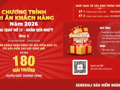 Chương trình tri ân khách hàng “Vòng quay mê ly – Nhận quà như ý” – Mùa 3